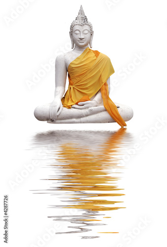 Bouddha et reflets 