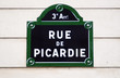 Rue de Picardie Rue de Picardie
