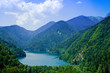 Mountain lake "Ritsa" in Republic Abkhazia