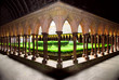Mont Saint Michel cloister garden Mont Saint Michel cloister garden