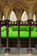 Mont Saint Michel cloister garden