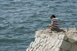 Enfant pêche
