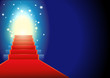 Tapis rouge privé dans les étoiles (paysage)
