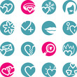 circle love icons