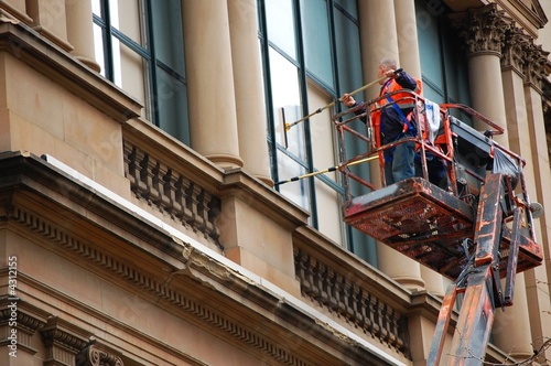 Cleaning windows Cleaning windows