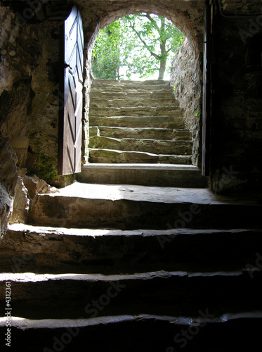 Treppe ins Licht