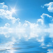 sunny sky background