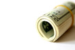 Rolled up dollar Rolled up dollar