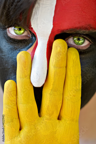 Foto: Painted face Painted face
