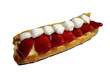 éclair fraise chantilly