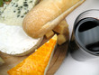 cheese platter close-up