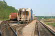 freight cars on train tracks freight cars on train tracks