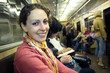 woman in the subway woman in the subway