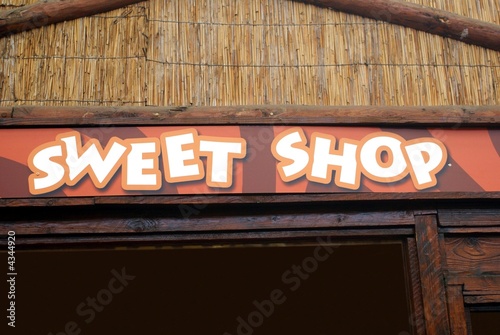 sweet shop sign