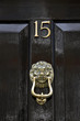 Brass door knocker