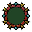 Vintage Arabesque Christmas Medallion