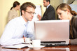 BUSINESS TEAM PREPARING A PROPOSAL BUSINESS TEAM PREPARING A PROPOSAL