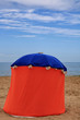 cabine rouge