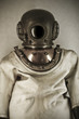 old diving suit
