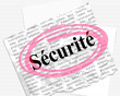 sécurité