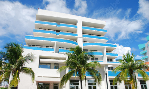 Photo: Art Deco style building in Miami Beach, Florida Art Deco style building in Miami Beach, Florida