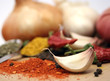 garlic clove with spices