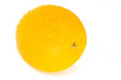 Orange with dropes