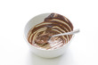 Dirty chocolate bowl