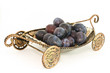 Plums on carriage