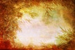 grunge floral background