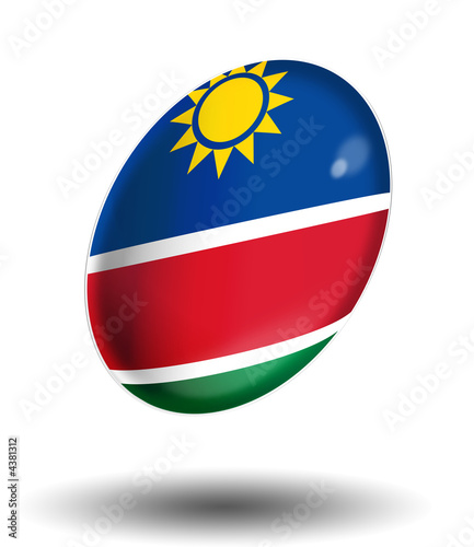 Illustration: ballon de rugby Namibie ballon de rugby Namibie