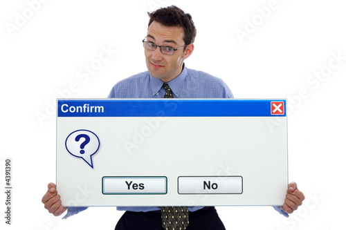 Confirm dialog box