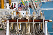 Golden nautic pieces