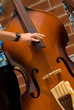 Man playing jazz Bass