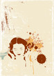 Girl listening to music