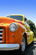 Classic Truck with Flames