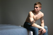 Sexy Man in the Bedroom