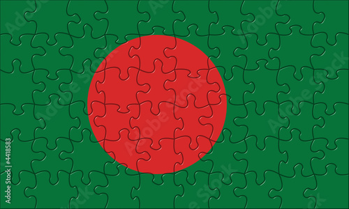 Flag Of Bangladesh Puzzle