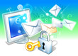 Messages bunch over display