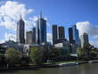 Melbourne - View over/Blick über
