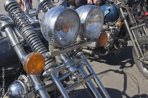 Photo: Twin bike headlights Twin bike headlights