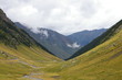 Verte vallee et vaste vue