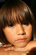 Photo: Sad Hispanic Child Sad Hispanic Child