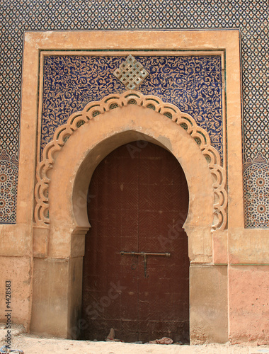 Photo: porte de la médina de meknes au maroc porte de la médina de meknes au maroc