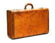 Well-Traveled Vintage Suitcase