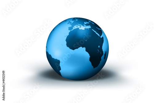 planet earth - blue