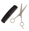 comb and scissors