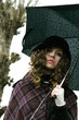 girl with umbrella