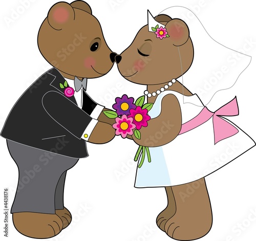 Illustration: Teddy Wedding Teddy Wedding