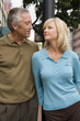 older couple looking into each others eyes